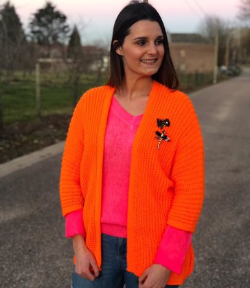 Fluo Cardigan